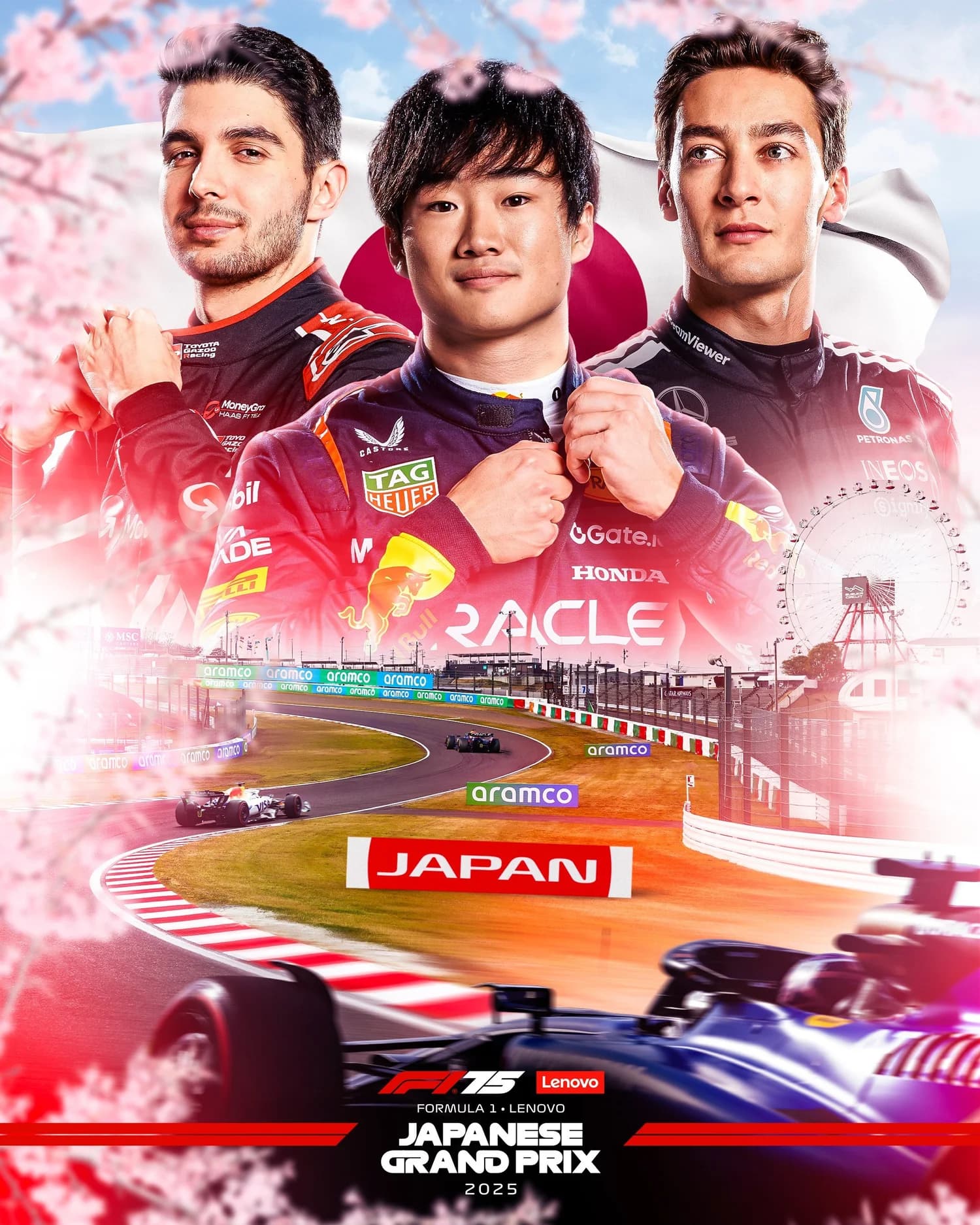 Japanese Grand Prix 2025 poster