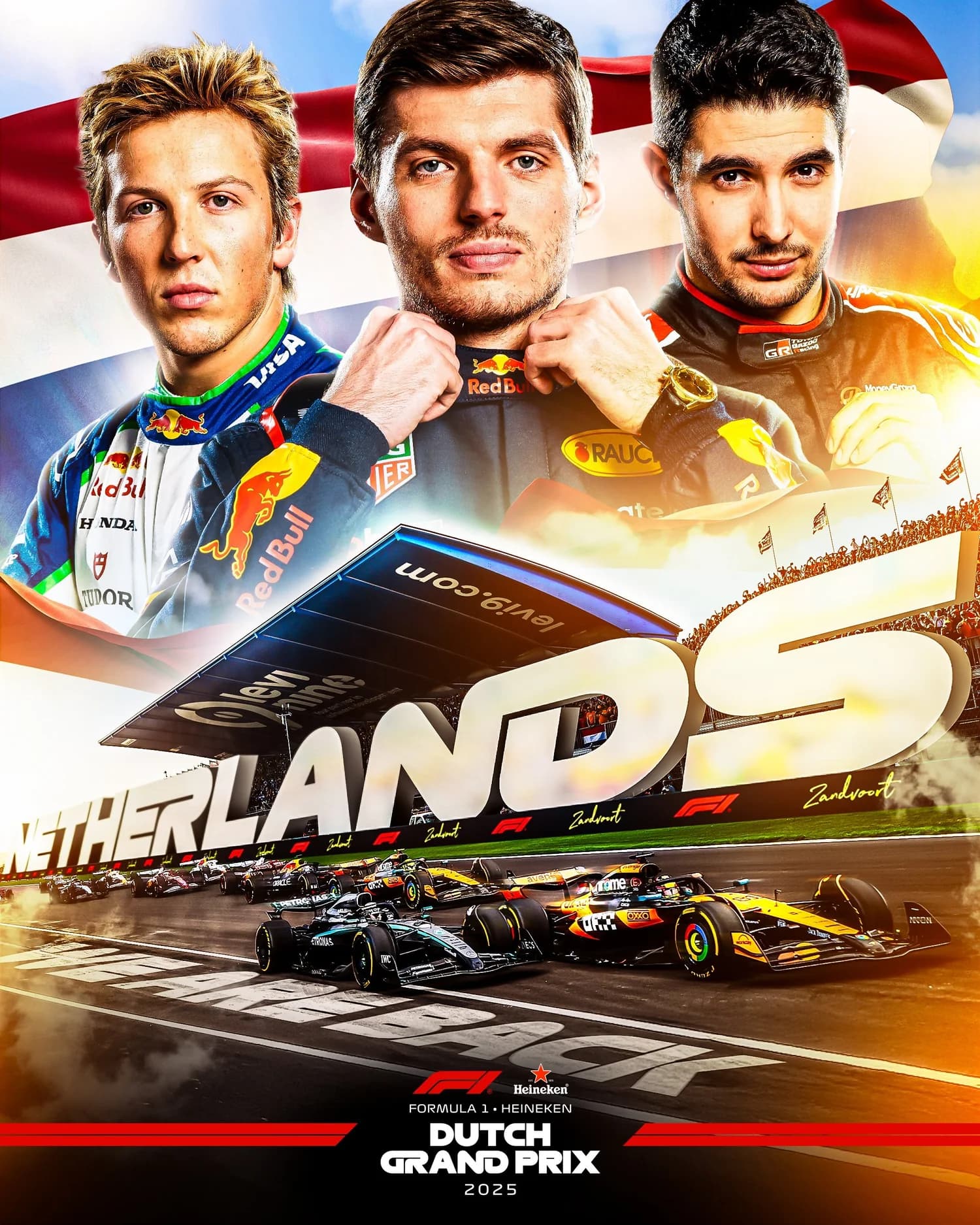 Dutch Grand Prix 2025 poster