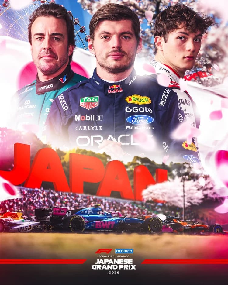 Japanese Grand Prix 2026 poster